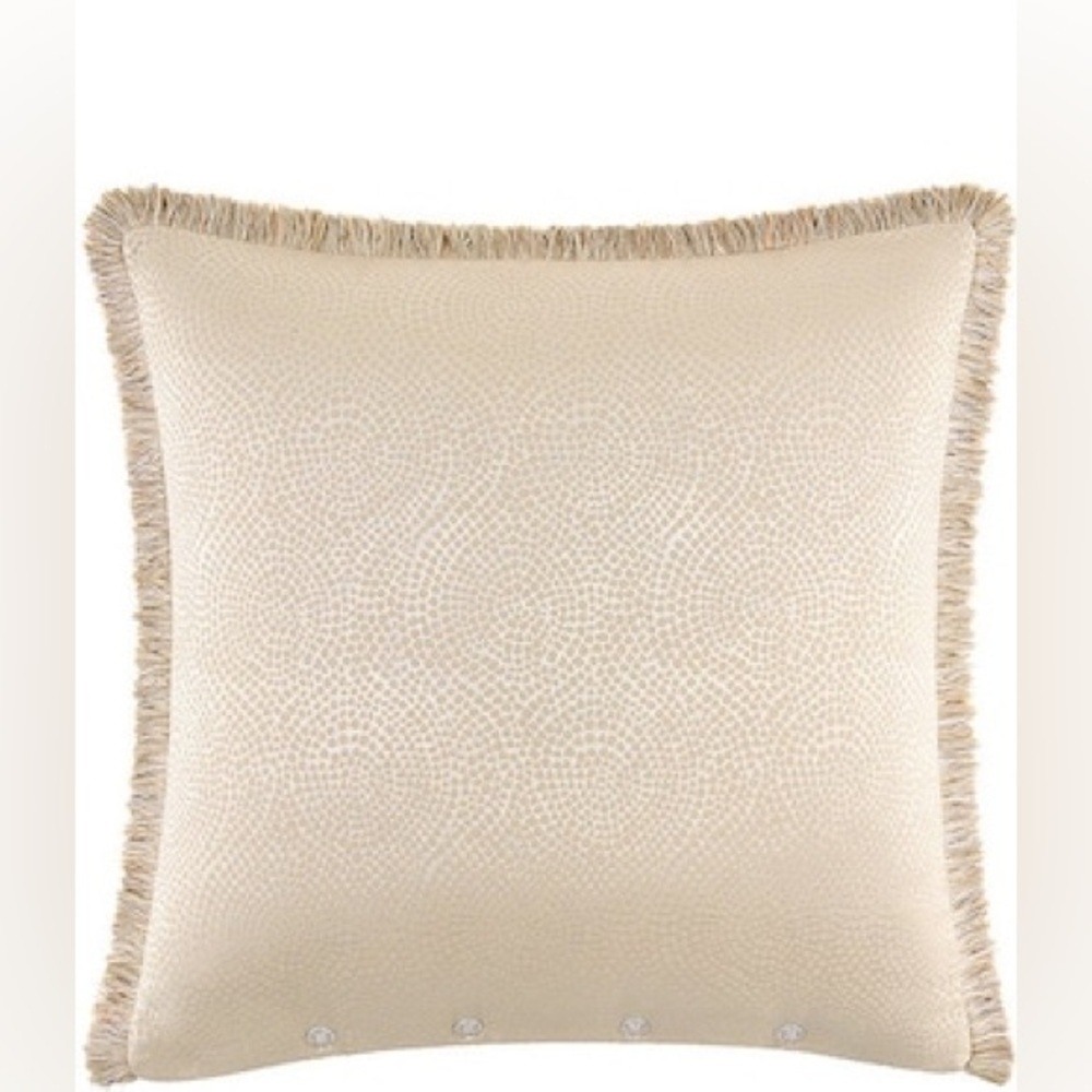 Rose Tree
Hannah Woven Dot Fringe Trim Euro Sham